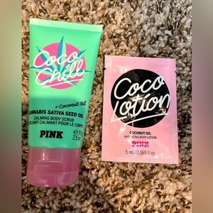 💗New Coco Chill body scrub from Pink 💗